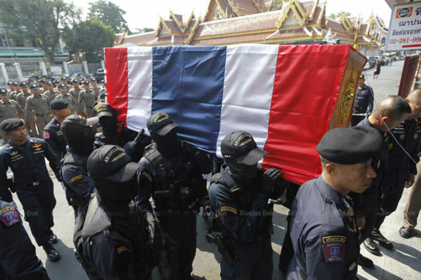 Slain policemen honoured in Royal ceremony