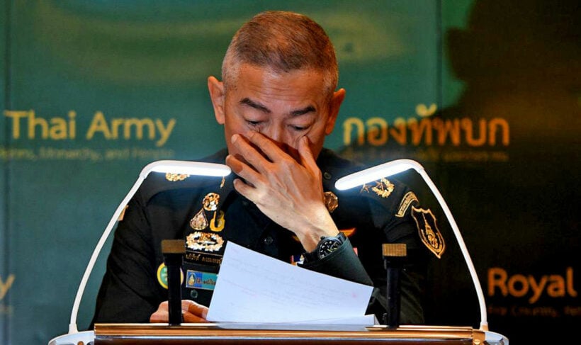 Thai Army chief promises overhaul of army business involvement and practices