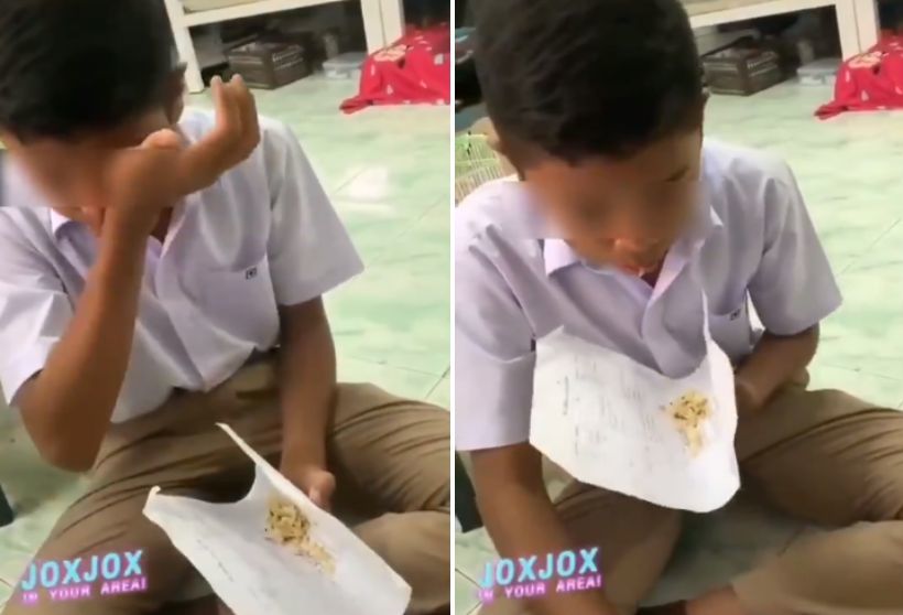 #saveน้องกินขี้เลื่อย ติดเทรนด์ทวิต หลังคลิปฉาวรุ่นพี่บังคับน้องกินขี้เลื่อย | The Thaiger