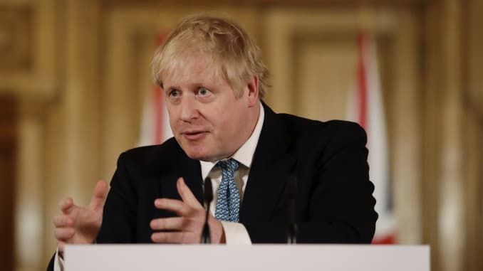 British PM Boris Johnson tests positive for Covid-19