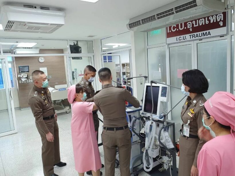 พล.ต.ต.ต่อศักดิ์ เผยในหลวงพระราชทานเครื่องช่วยหายใจ รับมือวิกฤติโควิด-19 | The Thaiger