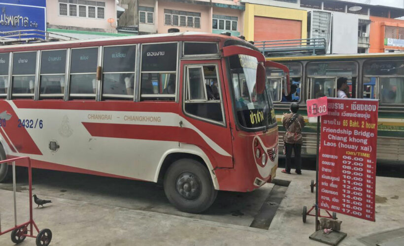 Authorities searching for bus travellers in Chiang Rai after passenger tests positive