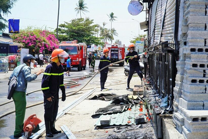 Bình Thuận: Quán bar và khu nghỉ dưỡng bị thiêu rụi | News by Thaiger