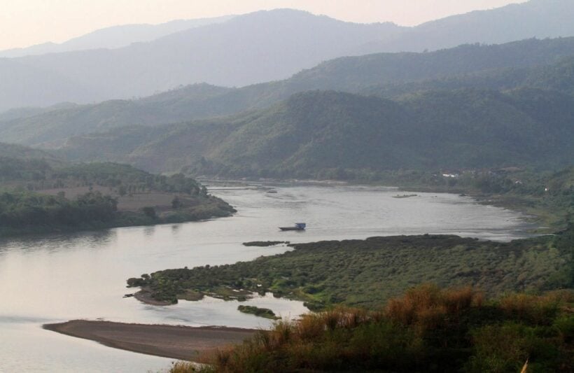 Rock formation in Mekong said to be where Buddha met Naga serpents