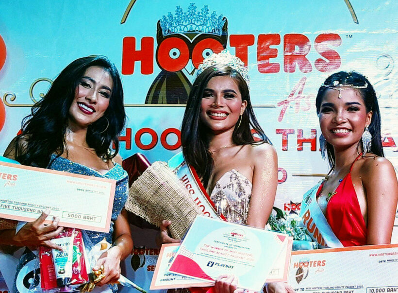 Natcha from Phuket crowned Miss Hooters Thailand 2020