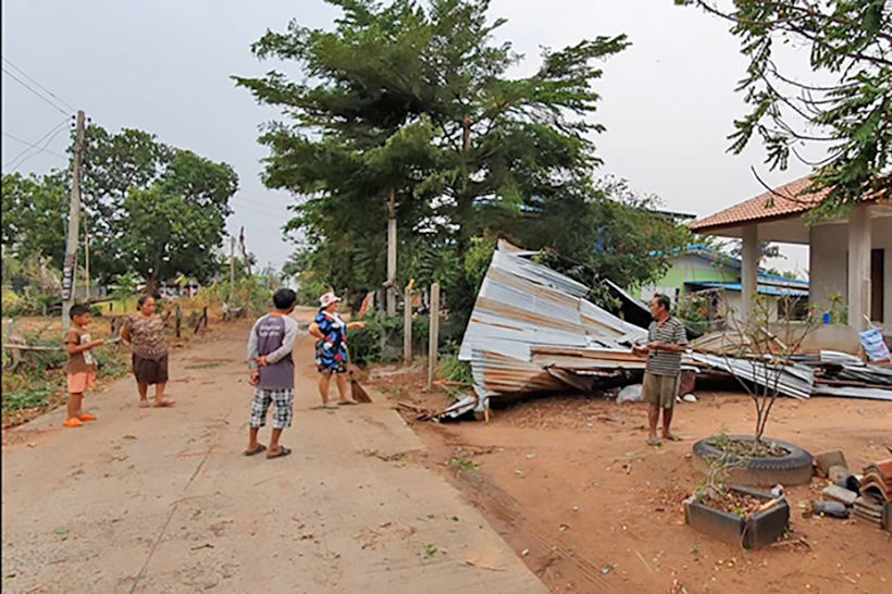 Summer storms batter Korat, Buri Ram