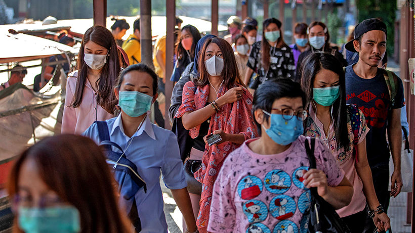 With coronavirus cases rising, a Bangkok hospital puts out the call for more masks