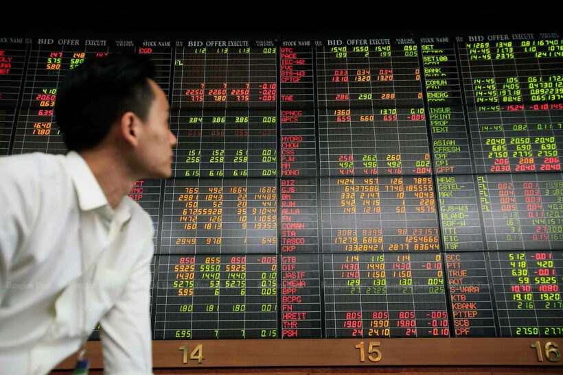 Thai stocks tumbles, SET drops nearly 6%