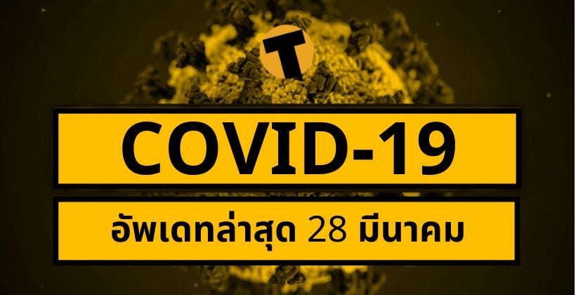 COVID-19 สถิติ 28 มีนา | อัพเดทล่าสุด ยอดผู้ติดเชื้อ+ตายทั่วโลก, อิตาลีสถิติใหม่ตาย 919 | The Thaiger