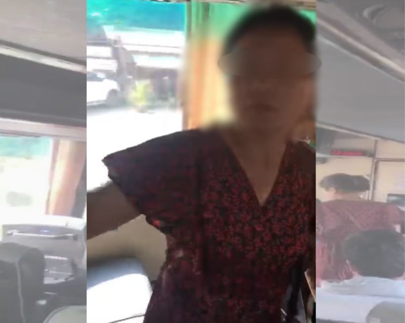 หญิงจีนคายหมากฝรั่ง ถุยน้ำลาย บขส.สระบุรี ผวา หวั่นมีเชื้อโควิด | The Thaiger