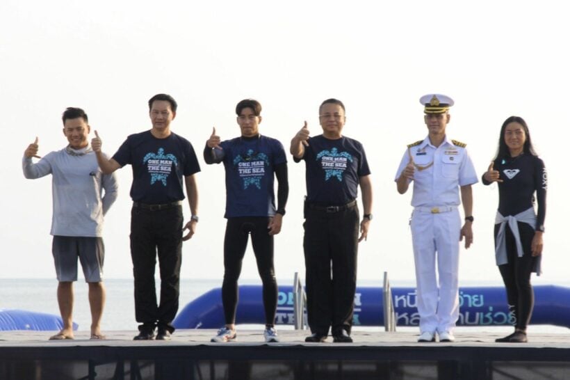 7 swim to Koh Samui to raise marine ecosystem awareness