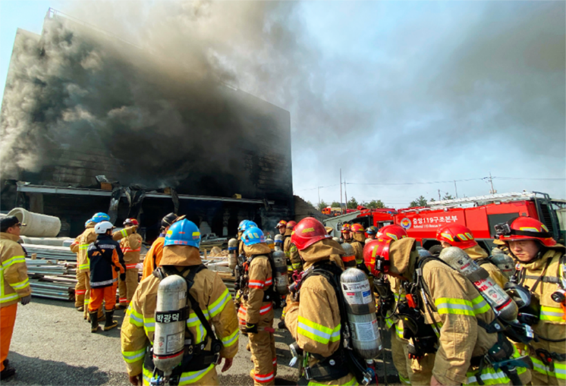 South Korean fire kills 38 workers – VIDEO