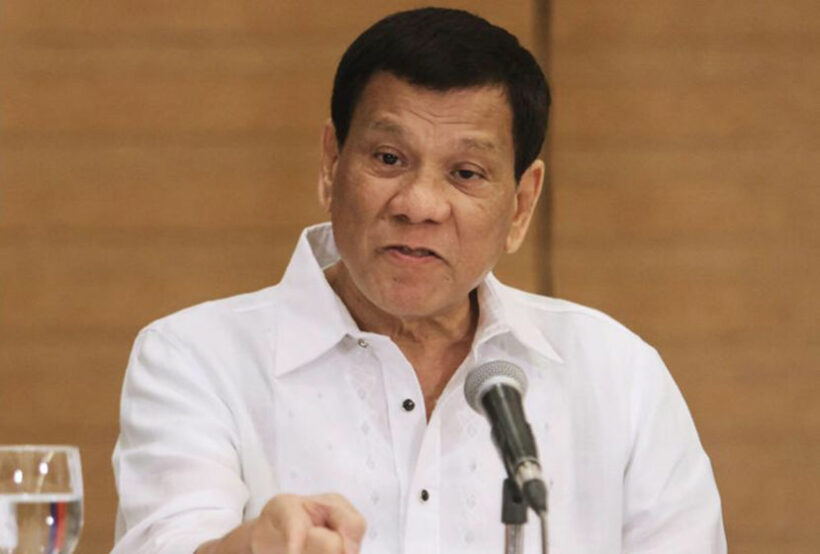 Philippine President Duterte: “Shoot them dead”