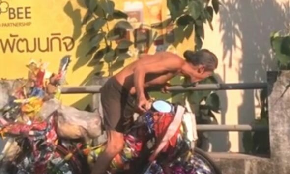 Chiang Mai man caught licking handrail | The Thaiger