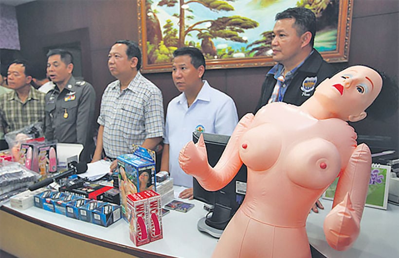 2 Chinese nabbed for peddling sex toys, hemp oil, facemasks | The Thaiger
