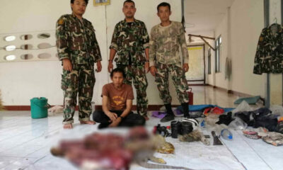 Kanchanaburi poacher arrested, three others escape after ranger attacked | The Thaiger