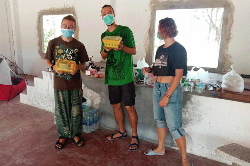 Broke and stranded, Russian tourists take shelter in Phuket temple