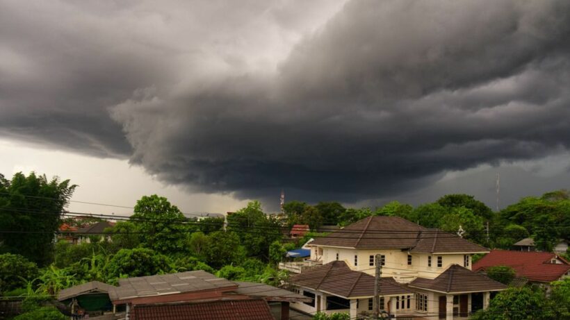 Tropical storms on the menu today for northeastern, northern and central provinces