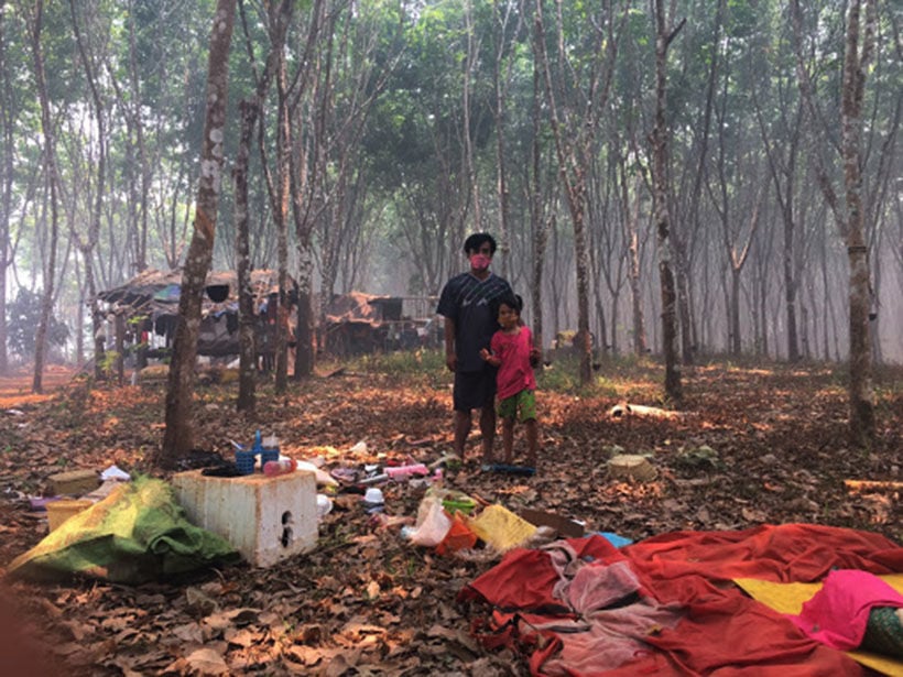 Fire in Kanchanaburi sends foul smoke over Burmese border