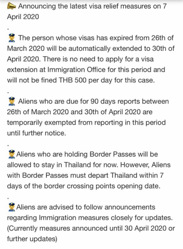 Visa amnesty for foreigners - but conditions apply | News by Thaiger