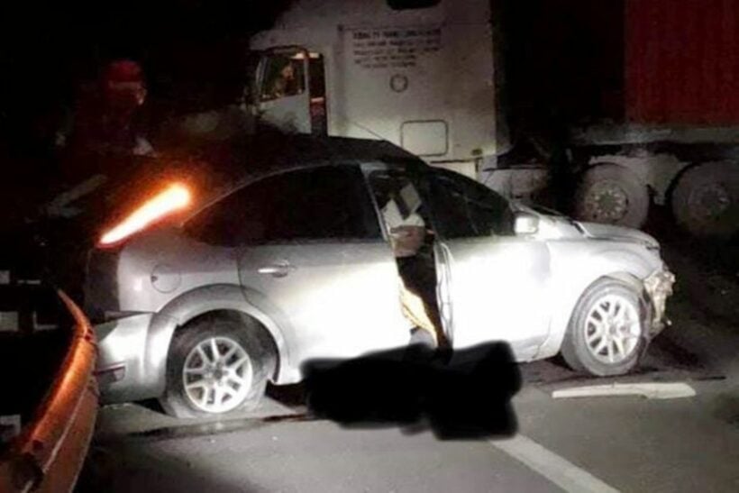 Thái Bình: Tai nạn giữa xe container và ô tô 4 chỗ khiến một quân nhân ...