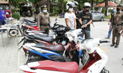 Gang of 6 steal 5 motorbikes from Ayutthaya police station | The Thaiger