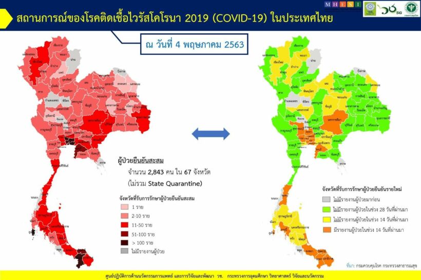 วช. เผย 10 จังหวัดสุดแกร่ง ปลอดโควิด-19 | The Thaiger