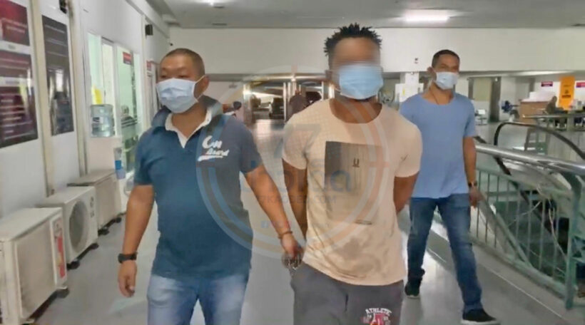 Unidentified foreigner arrested in Nonthaburi drug sting