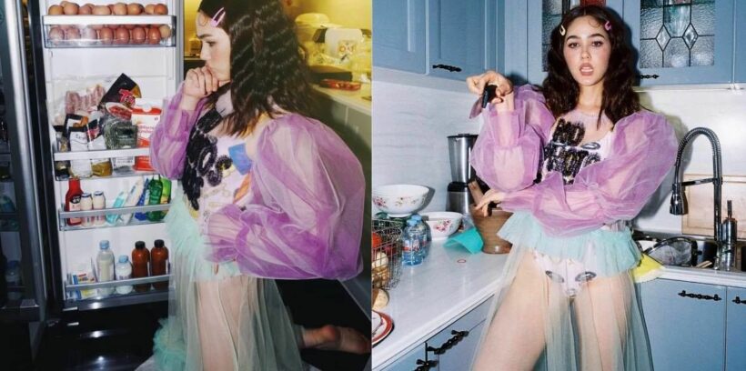 แม่ก็คือแม่ ชมพู่ อารยา ใส่ซีทรูทำอาหาร | The Thaiger