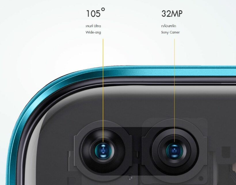 Realme X3 SuperZoom พลังซูม 60 เท่า สนนราคา 19,990 บาท | News by The Thaiger