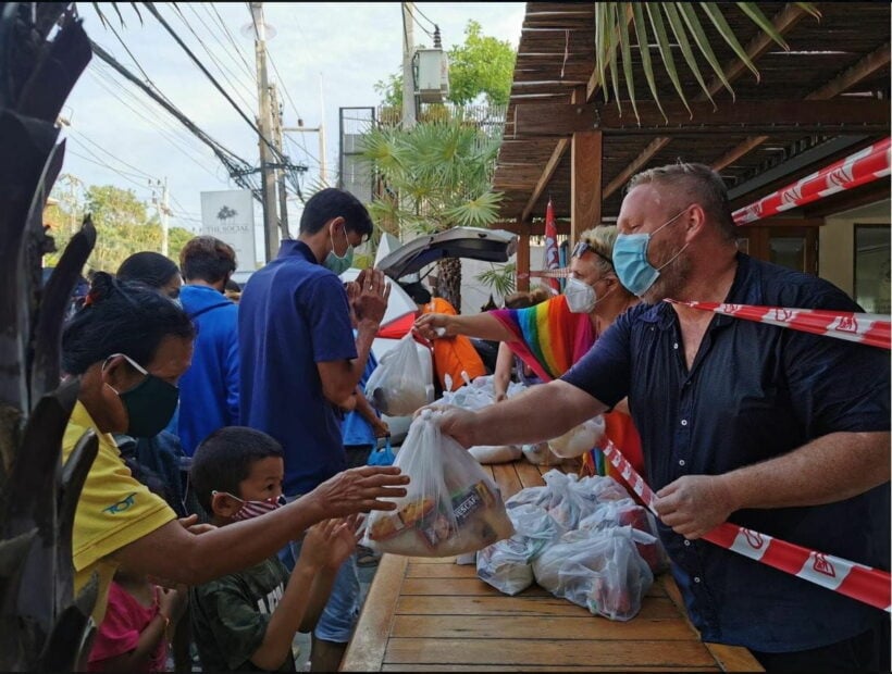 Samui singled out for community donation efforts