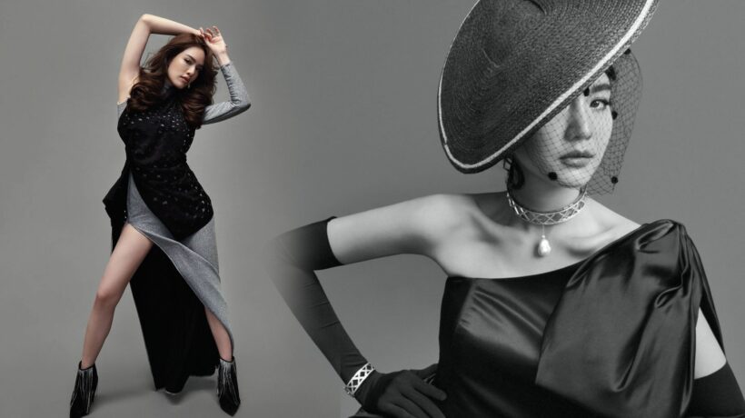 โบว์-เมลดา และ เกรซ-กาญจน์เกล้า ในแฟชั่นเซตสุดพิเศษ VOGUE X HUAWEI | The Thaiger