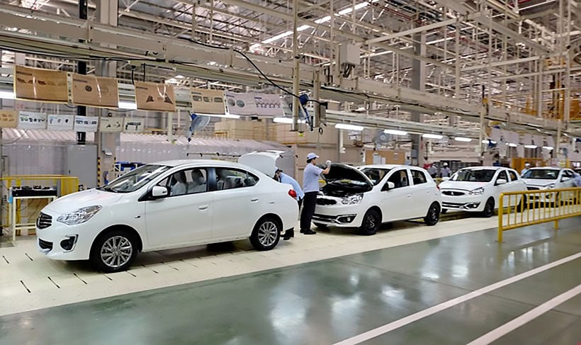 Thai car production hits 30 year low