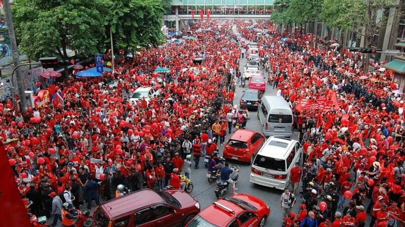 Former Future Forward members claim they’re behind political slogan campaign around Bangkok