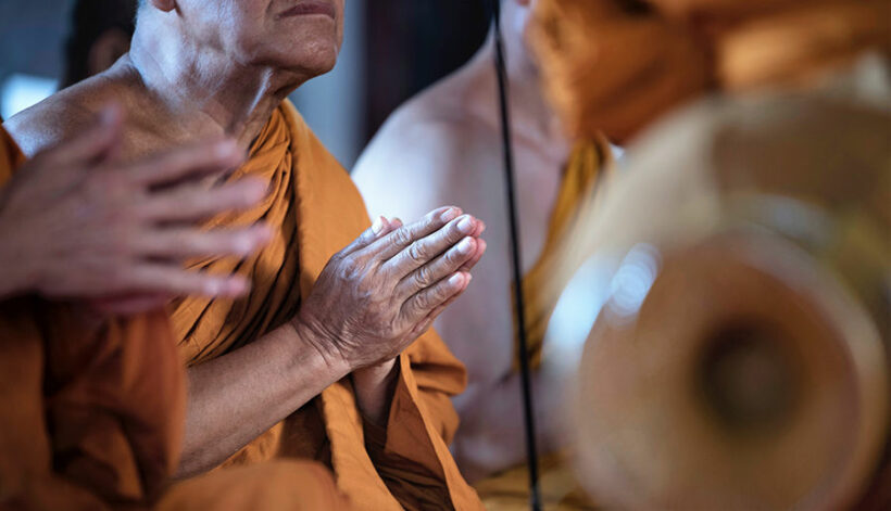 4 monks arrested and defrocked for alleged drug-taking at Chon Buri temple