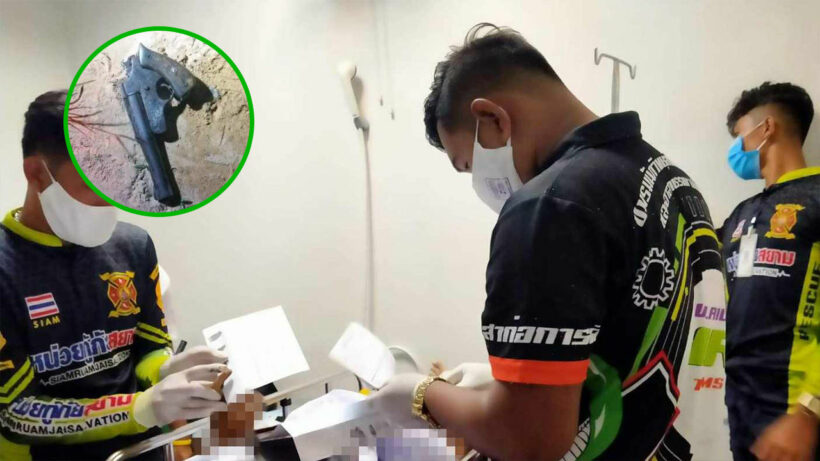 Woman accidentally shot during father-son fight in Nakhon Si Thammarat