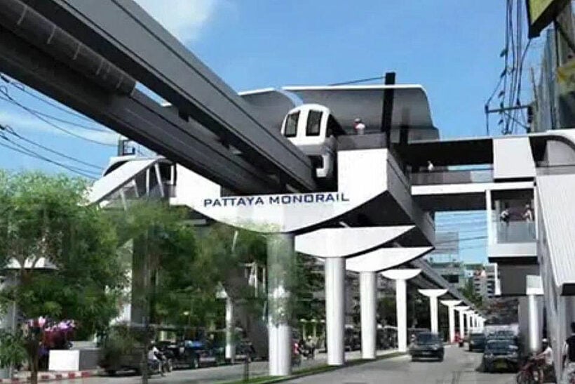 Pattaya Council mulls a mass transport monorail system