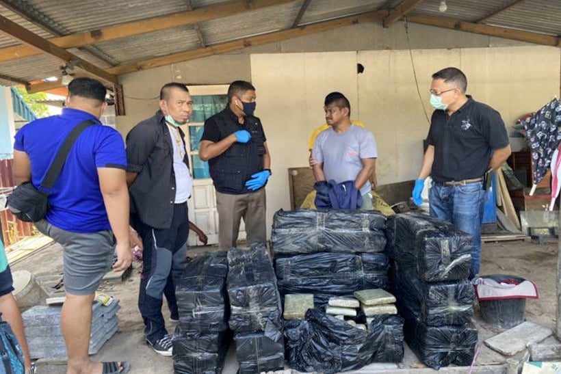 Bangkok sting results in seizure of 221 kilograms of marijuana