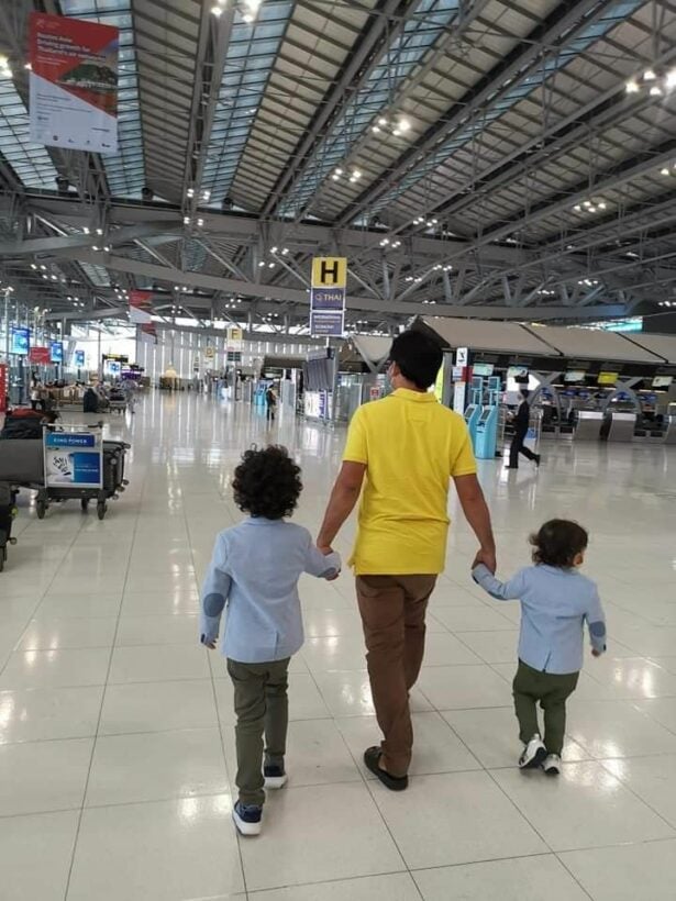 They arrived! One Thai/Australian family's battle to re-unite. | News by Thaiger