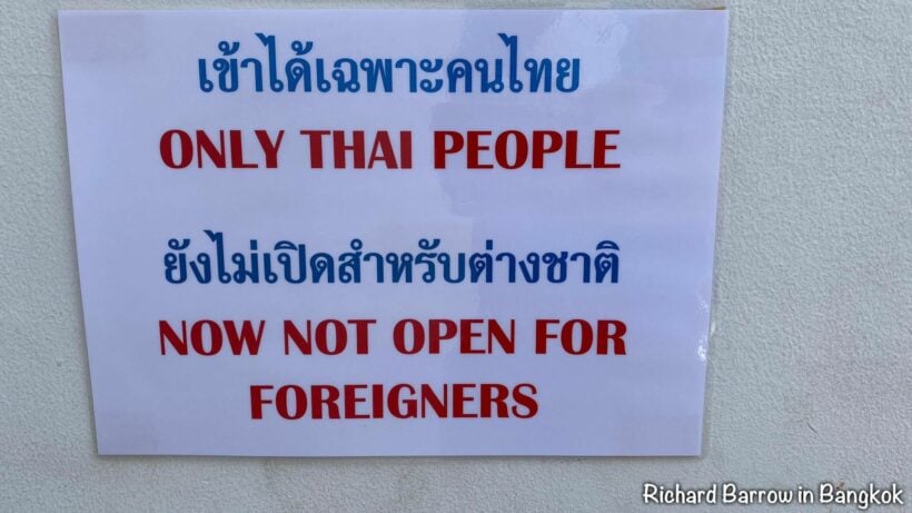 No foreigners at Wat Pho, Bangkok temple says Thais only