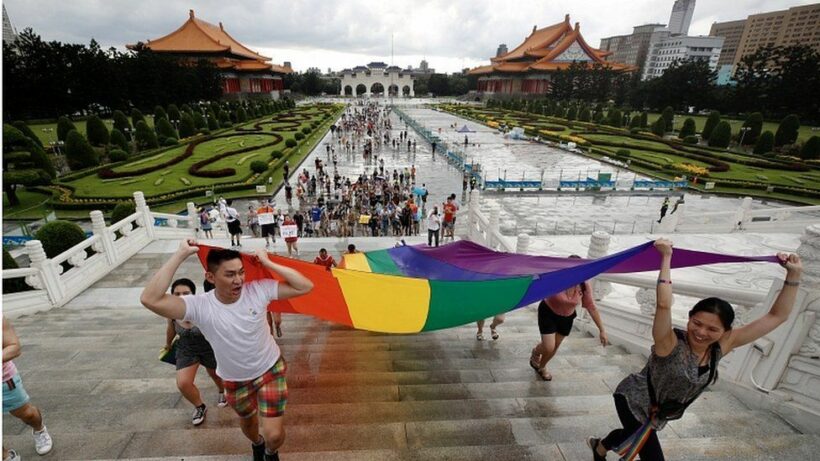 Taiwan hosts gay pride march for other countries