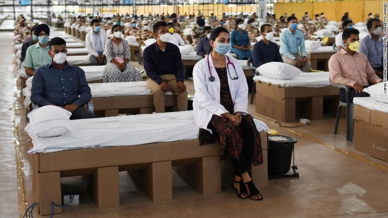 India opens one of largest hospitals to treat coronavirus