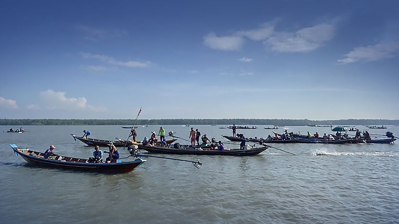 Surat Thani fishermen want government intervention in “cockle war”