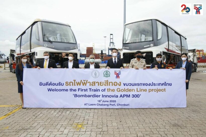 คาดรถไฟฟ้า BTS สายสีทอง เปิดวิ่งตุลาคม 15 บาทตลอดสาย | The Thaiger