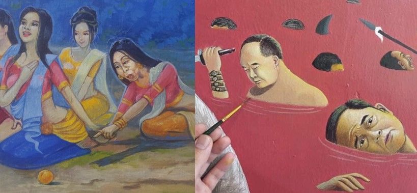 เทวัญ แจง สำนักพุทธฯ ไม่มีสิทธิ์สั่งลบภาพวาดฝาผนัง | The Thaiger