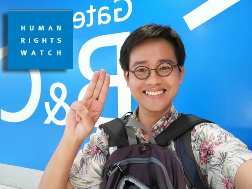 ฮิวแมนไรท์วอทช์ จี้กัมพูชาสอบด่วน วันเฉลิมถูกอุ้มหาย | The Thaiger
