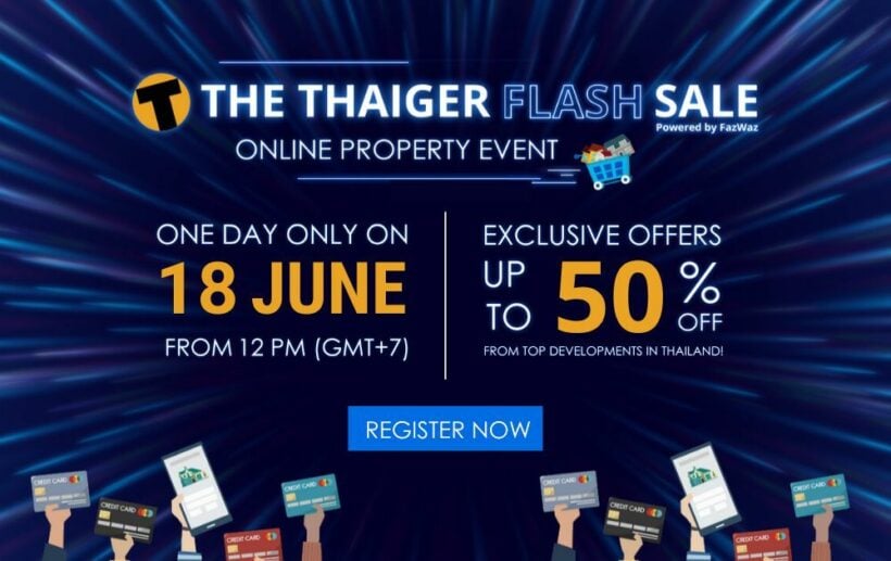 4 reasons why you should register for this Thursday’s Thaiger Flash Sale