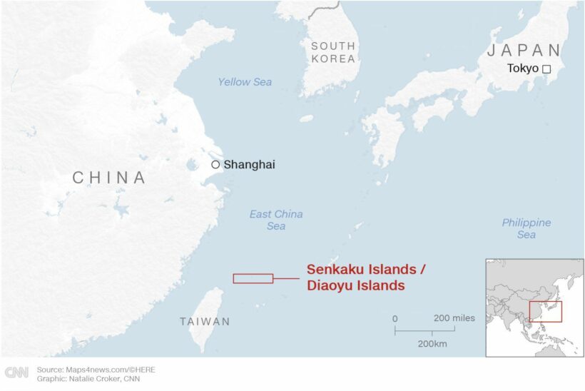 Japan and China island-rights battle heating up | News by The Thaiger