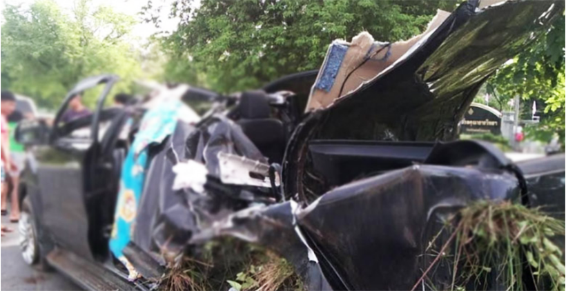 3 killed, 2 injured in Nakhon Si Thammarat crash