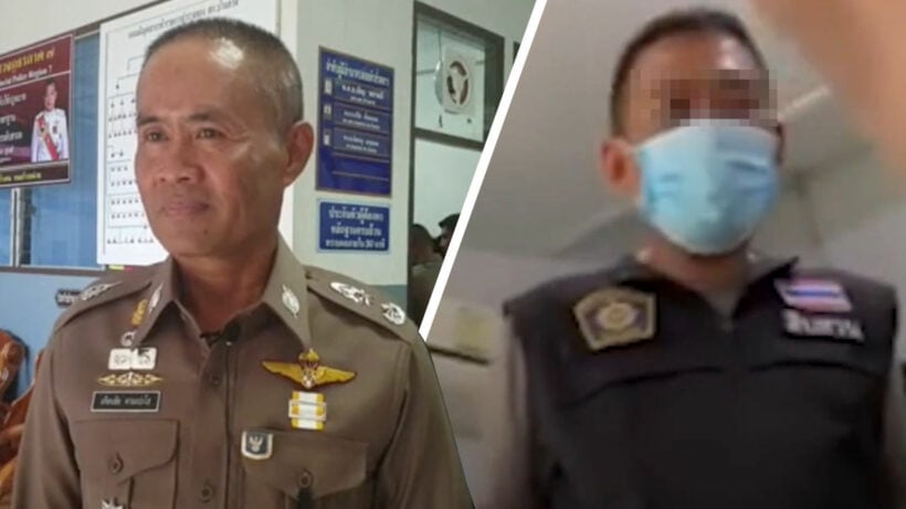 High-ranking police officers try and extort 40,000 baht from woman